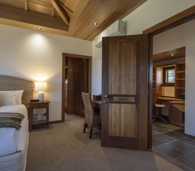 Deluxe Suite Entrance to Office | Cabot Lodge | Luxury Hotel Fiordland | Luxury Hotel Te Anau