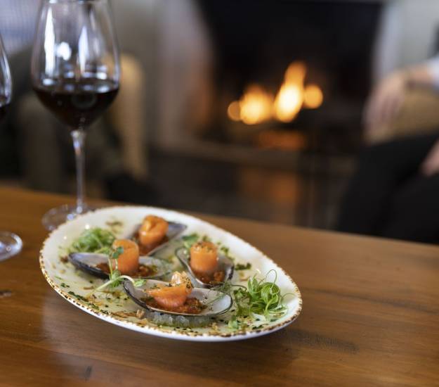 Luxury Lodge Food | Farm to Plate | Six course tasting menu | All Inclusive Lodge | Luxury Hotel Te Anau | Best restaurant Te Anau | Best cuisine NZ