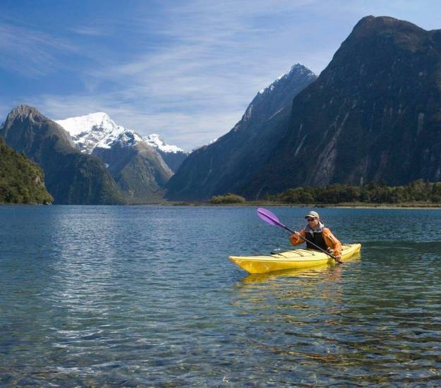 Kayaking | Cabot Lodge | Milford Sound Kayaks | Sea Kayaking | Fiordland National Park